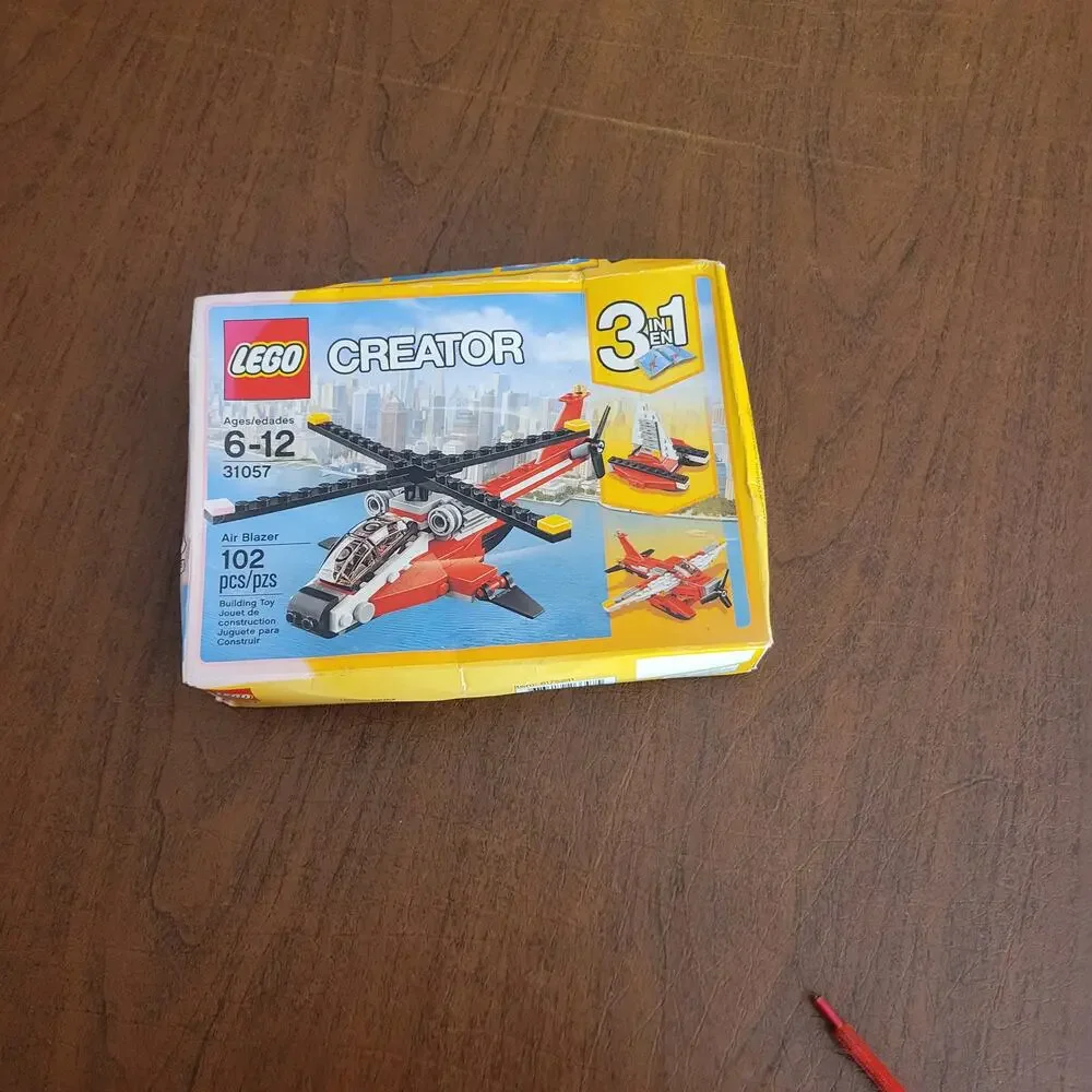 LEGO Creator Air Blazer 31057 Kids New 3-in-1 Helicopter Seaplane Set New sealed